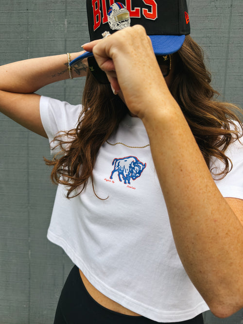 SVN1SIX Buffalo crop tee