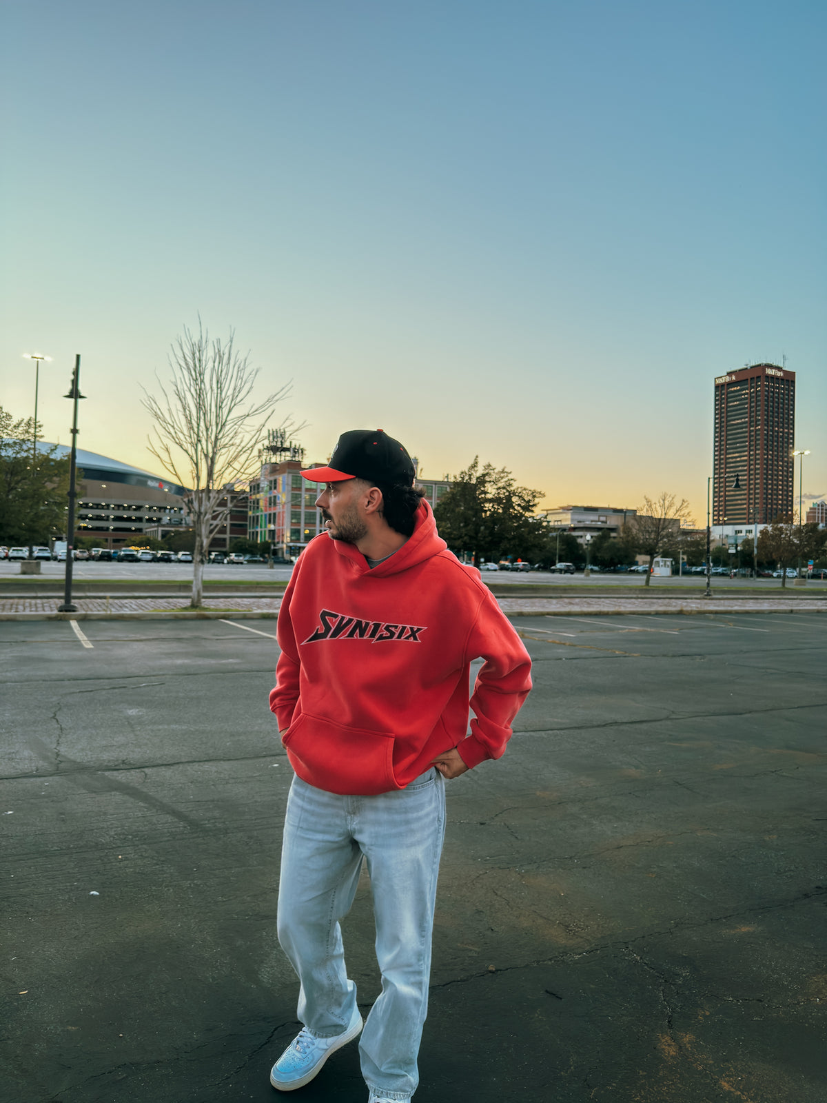 SVN1SIX Vintage Hockey Hoodie