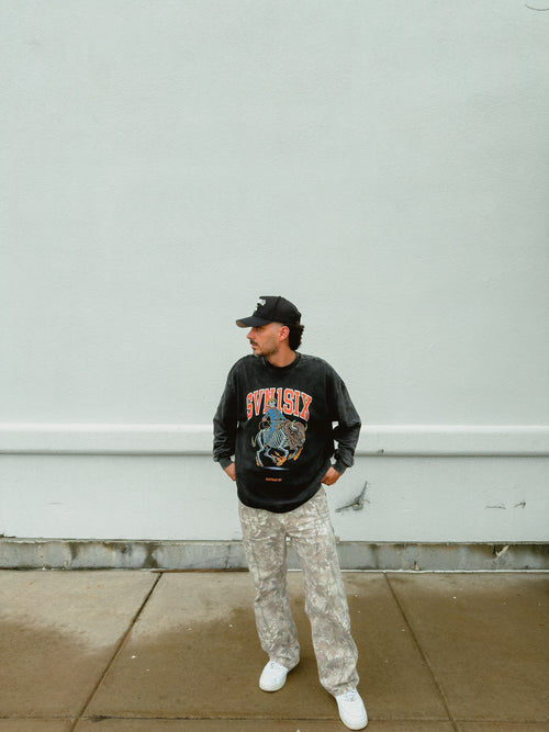 Buffalo Rider Vintage Crewneck