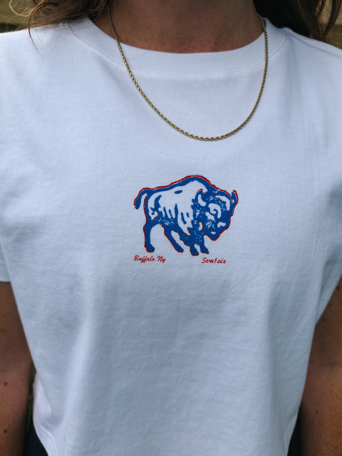 SVN1SIX Buffalo crop tee