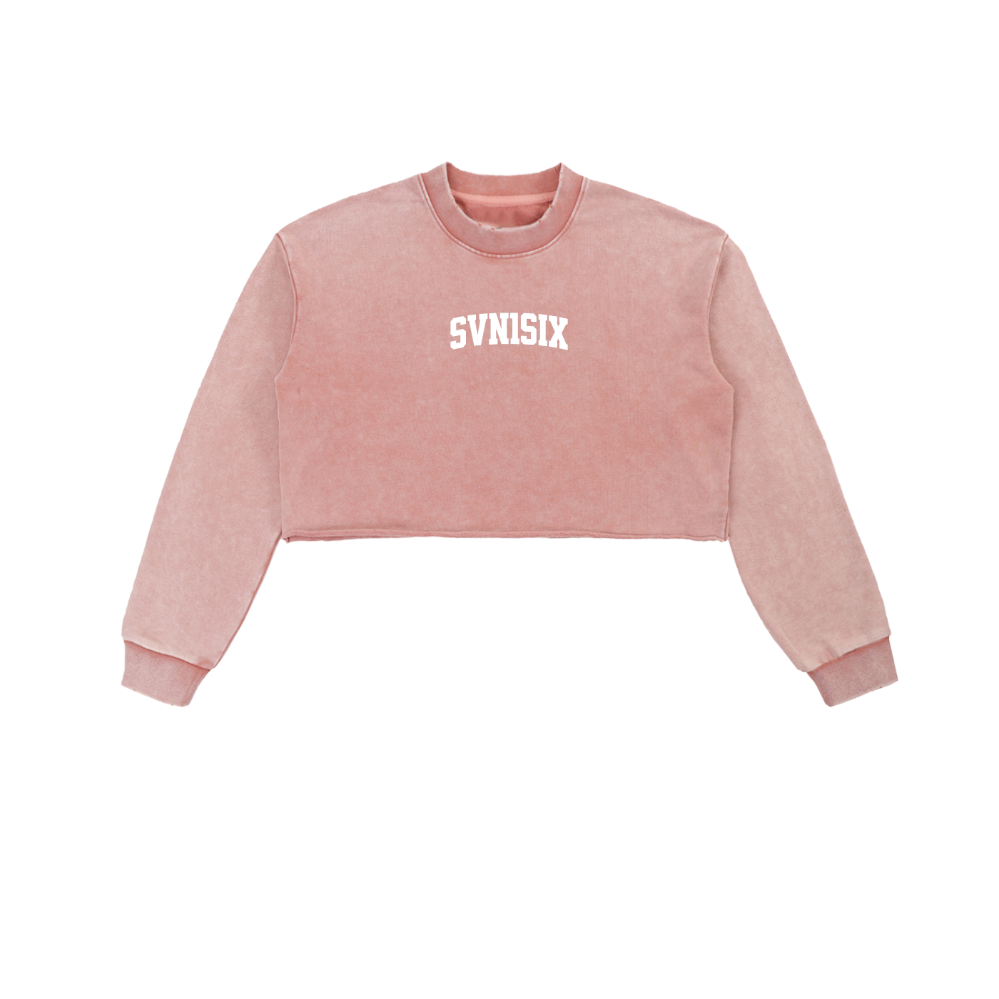 Vintage washed women’s crewneck